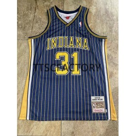Dres Indiana Pacers R.MILLER 31 Retro 1994-95 Mitchellness Plava Swingman - Muške
